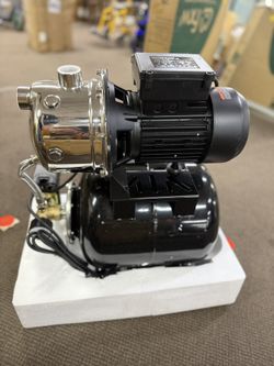 1.6 HP Shallow Well Pump with Pressure Tank, 110V Automatic Water Jet Pump, Irrigation Pump