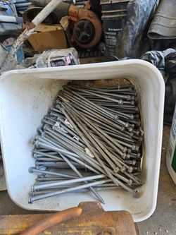 3/8 x 8" Hex Screws