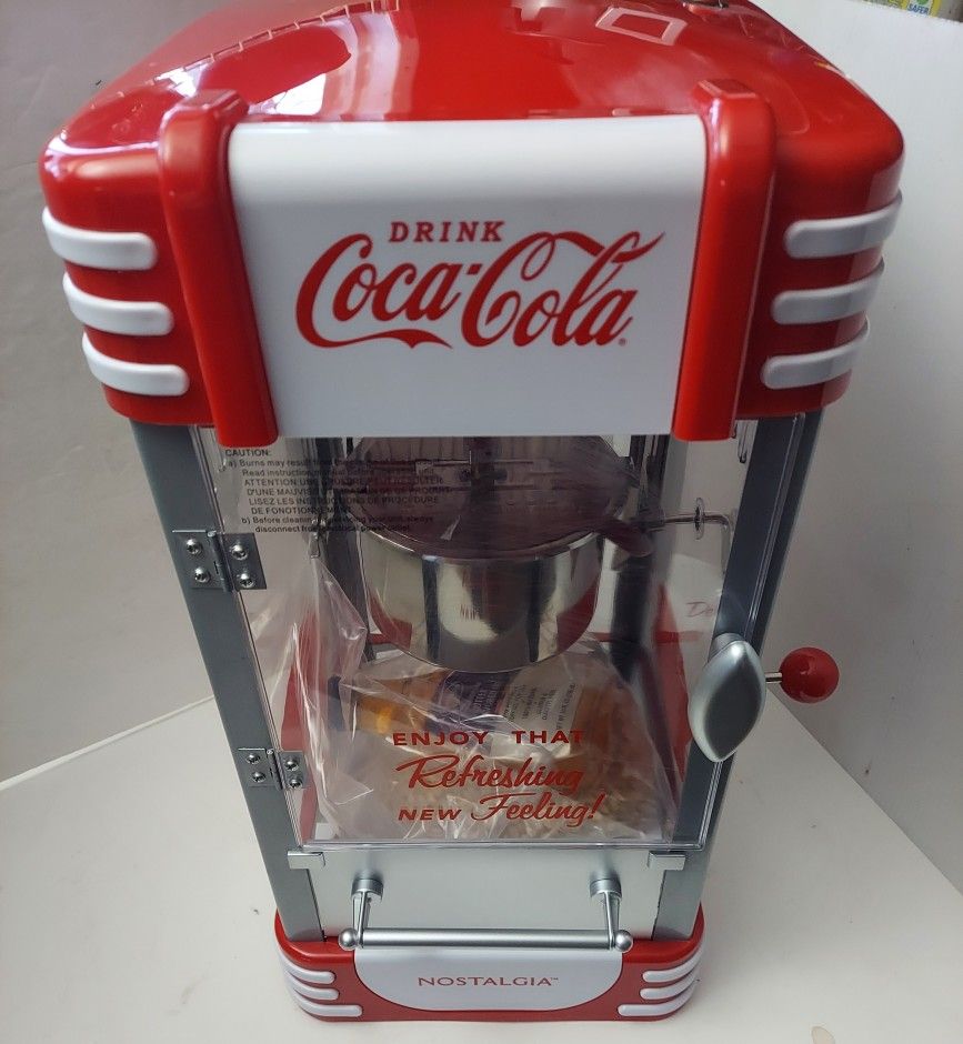 Nostalgia Old Time Movie Theater Popcorn Machine