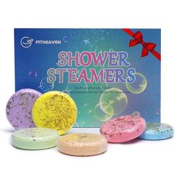 Shower Steamers Gift Set of 6 for Women Men