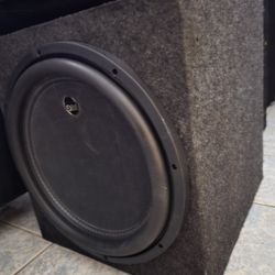 Atg Audio Transcend Series 15 Inch Dual 4-Ohm Subwoofer In Sealed Enclosure For Car Audio