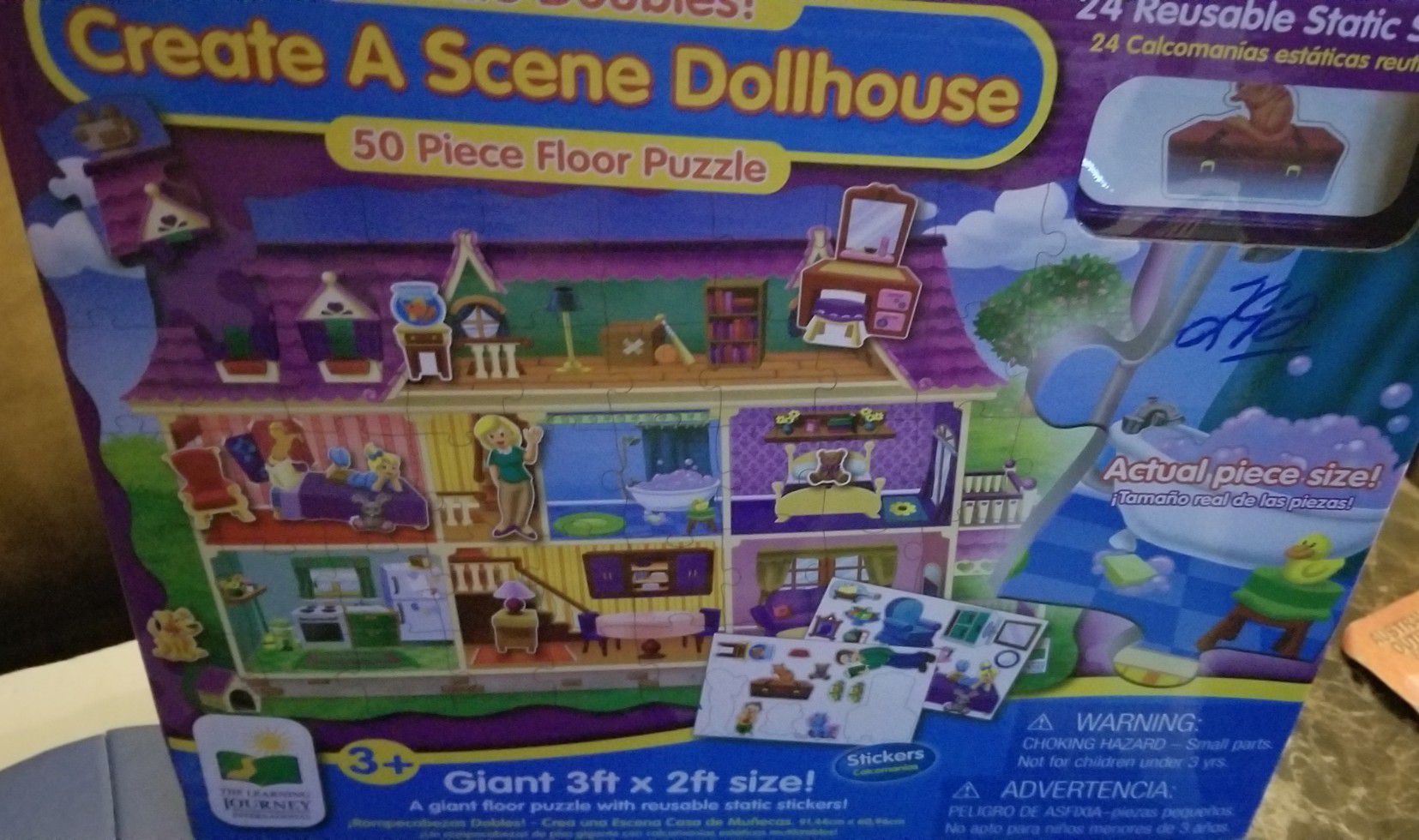 Create a scene doll house puzzle