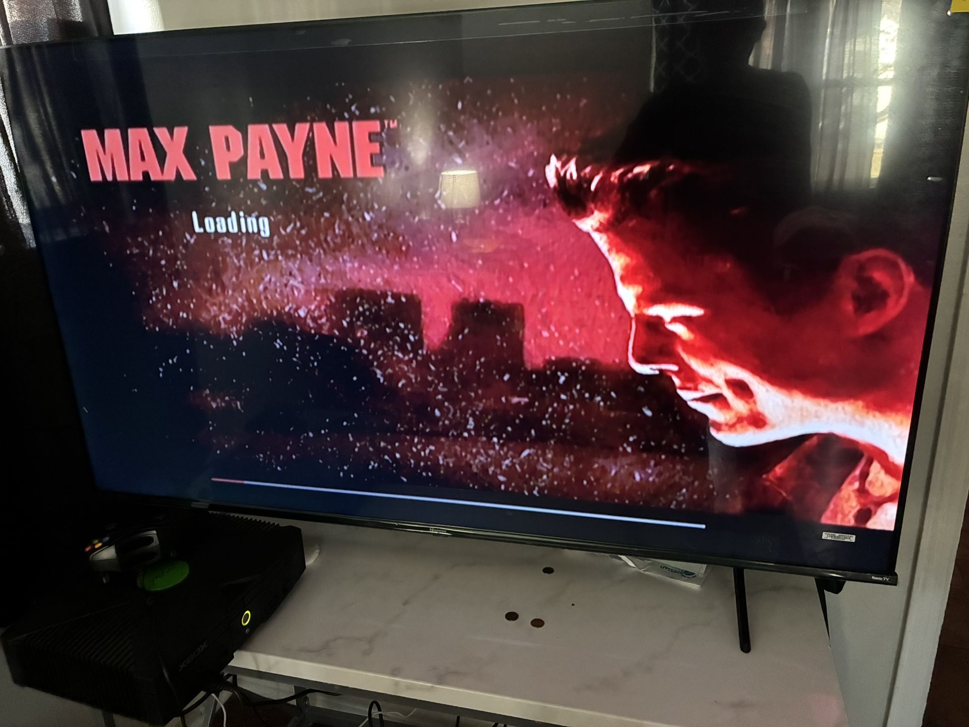 I'm selling an Xbox Classic in good condition with one controller and 12 games for $100.