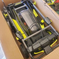RYOBI 40V Brushless 20 in. Cordless Walk Behind Self-Propelled Lawn Mower with 4.0 Ah Battery & Charger
