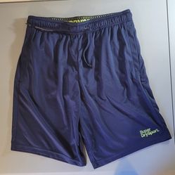 Super Dry Sport Gym Shorts With Reflective Material - Size Medium - Like New