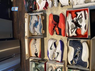 Jordan, Kobe, lebron, shoe lot