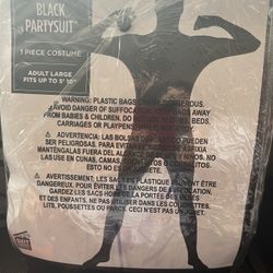 BLACK PARTYSUIT