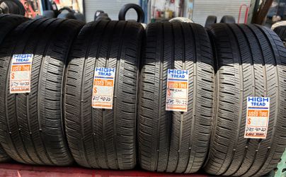 Goodyear set used tires 275/40/22