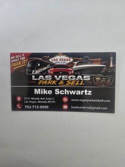 Free RV storage while it sells.