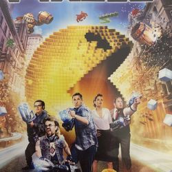 PIXELS (DVD-2015) Adam Sandler + Kevin James!
