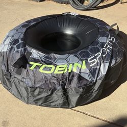 Snow sledding tube