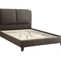 King size bed with orthopedic mattress