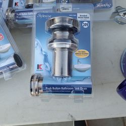 Push Button Bathroom Skin Drain