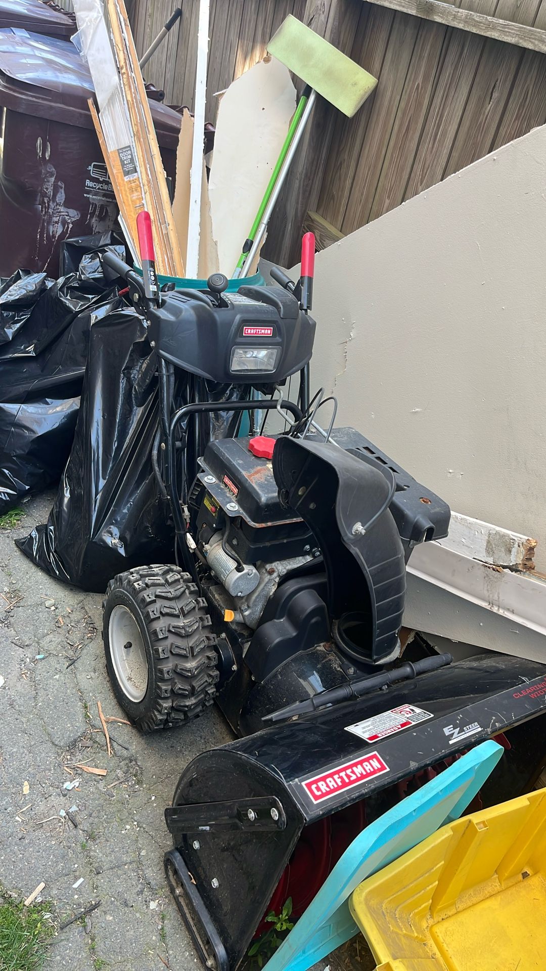 Craftsman Electric Start Snow Blower Ex Steer 30in Width