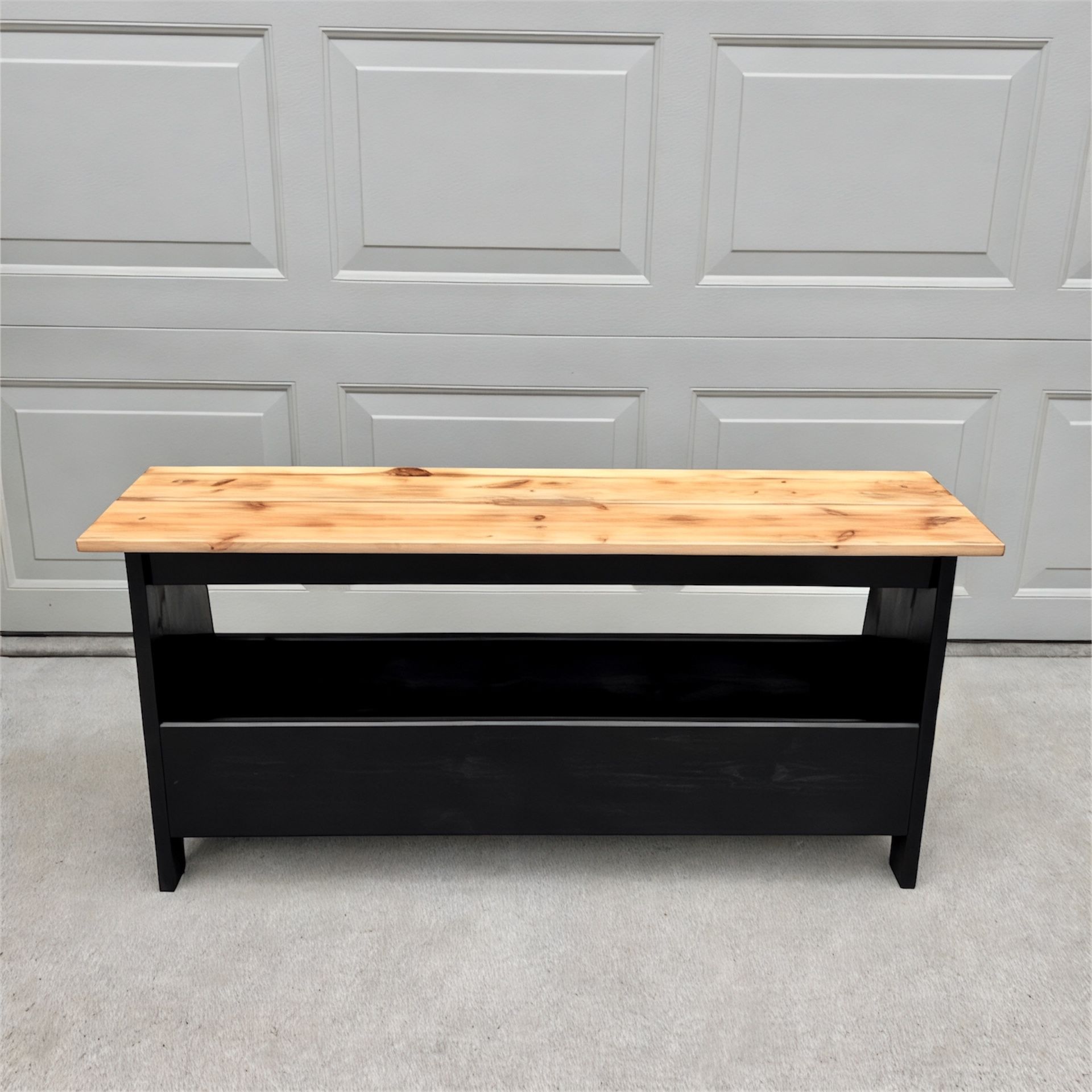 IKEA Wooden Bench w/ Storage