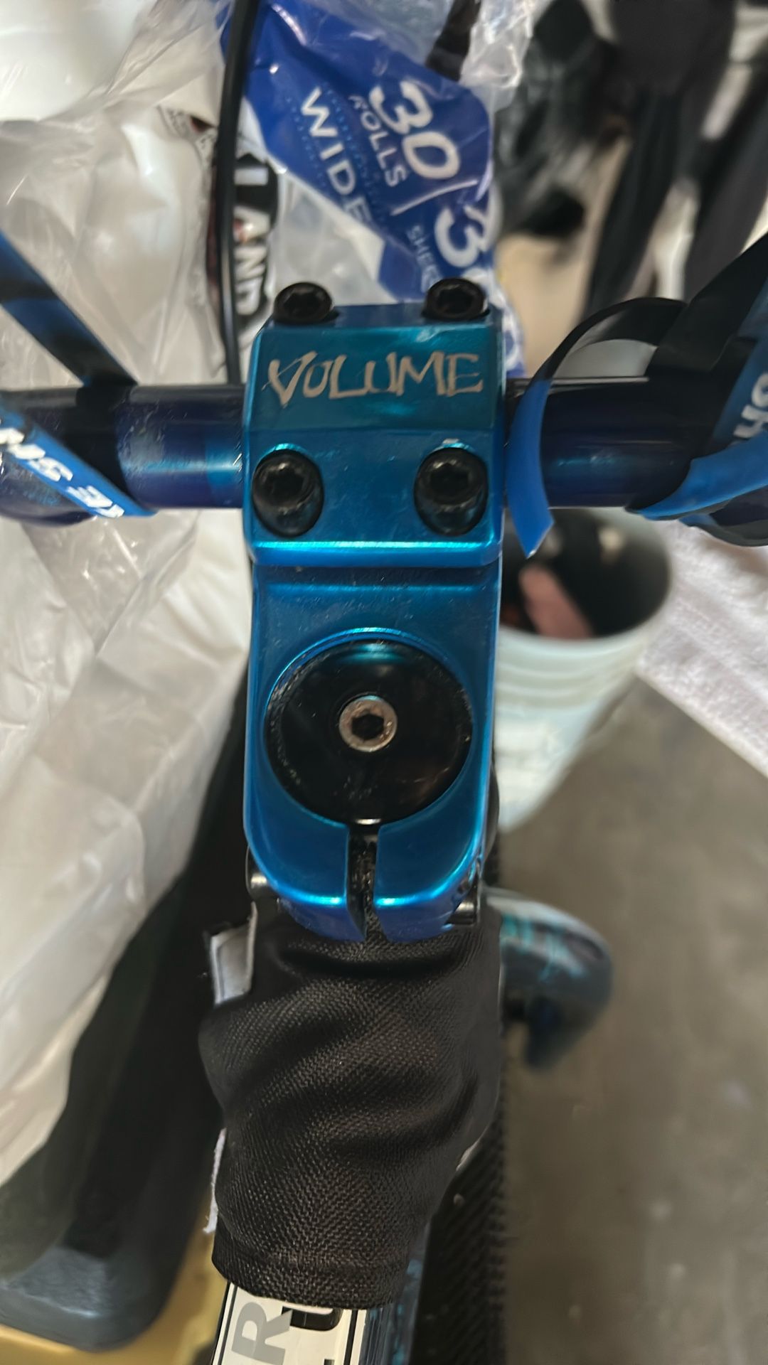 Blue Volume Headset