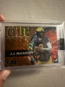 Jj McCarthy Rookie  Card 2/10