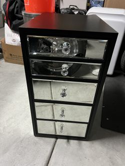Mirrored Nightstand