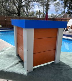Hand Built “Team Colors” Small Planter Box