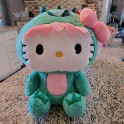 Sanrio Hello Kitty Dinosaur Plushie Backpack