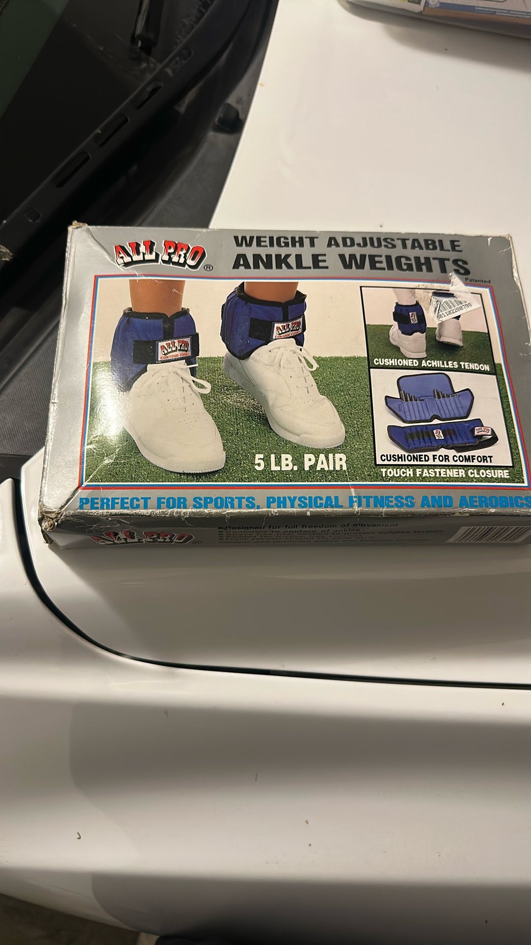 Vintage Ankle Weights 5 Lb Set