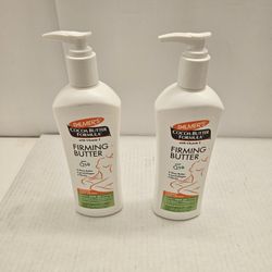 Lot of 2 Palmer’s Cocoa Butter Formula Firming Butter Body Lotion Vitamin E + Q10