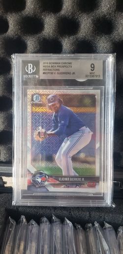 Vladimir Guerrero Jr. Mega Box Refractor Rookie Bgs 9
