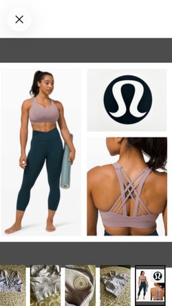 Lululemon Free To Be Elevated Bra *Light Support, DD/E Cup in Violet Verbena