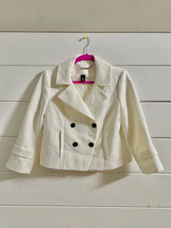 Double Breasted Cropped Blazer
