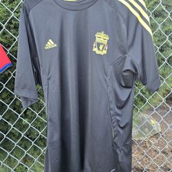 ADIDAS MEN'S FC LIVERPOOL 2010/2011 TRAINING SOCCER FOOTBALL SHIRT JERSEY SIZE M