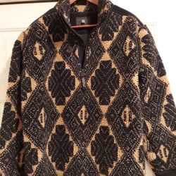 Men's Sherpa Jacket Size M