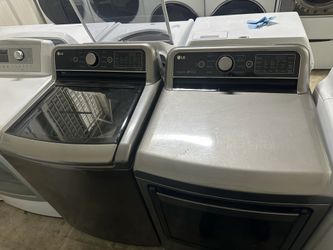 ⛩️🌄LG washer xl large capacity dryer gas nice set🌄⛩️