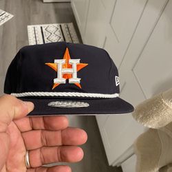Houston Astros Golfer SnapBack Rope Hat 