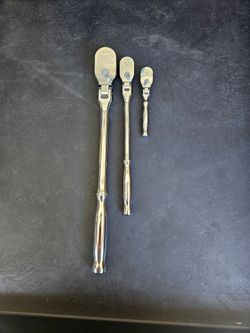 Sk tools U.S.A 3 piece flex head ratchet set