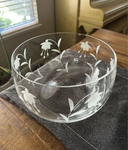 Gleneagles Crystal Large Bowl