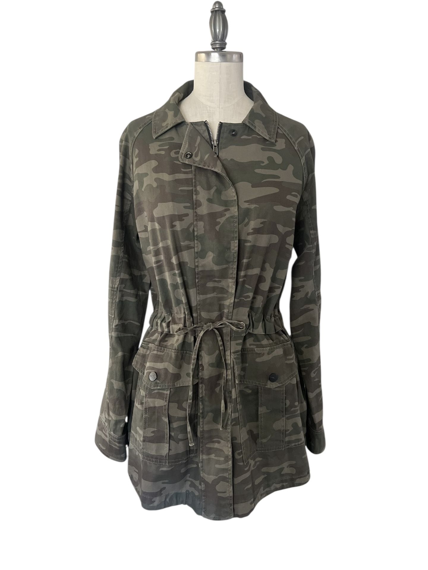 Anthro Sanctuary Safari Camo Parka Jacket Womens Small