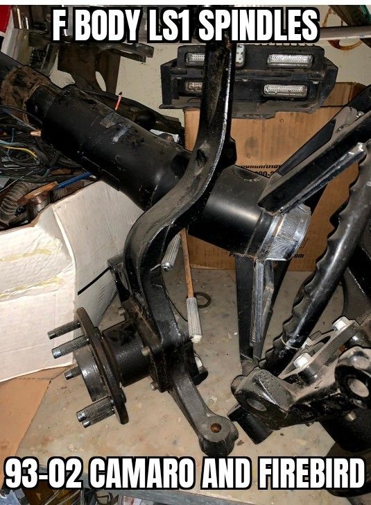 Camaro Or Firebird Big Brake Spindles