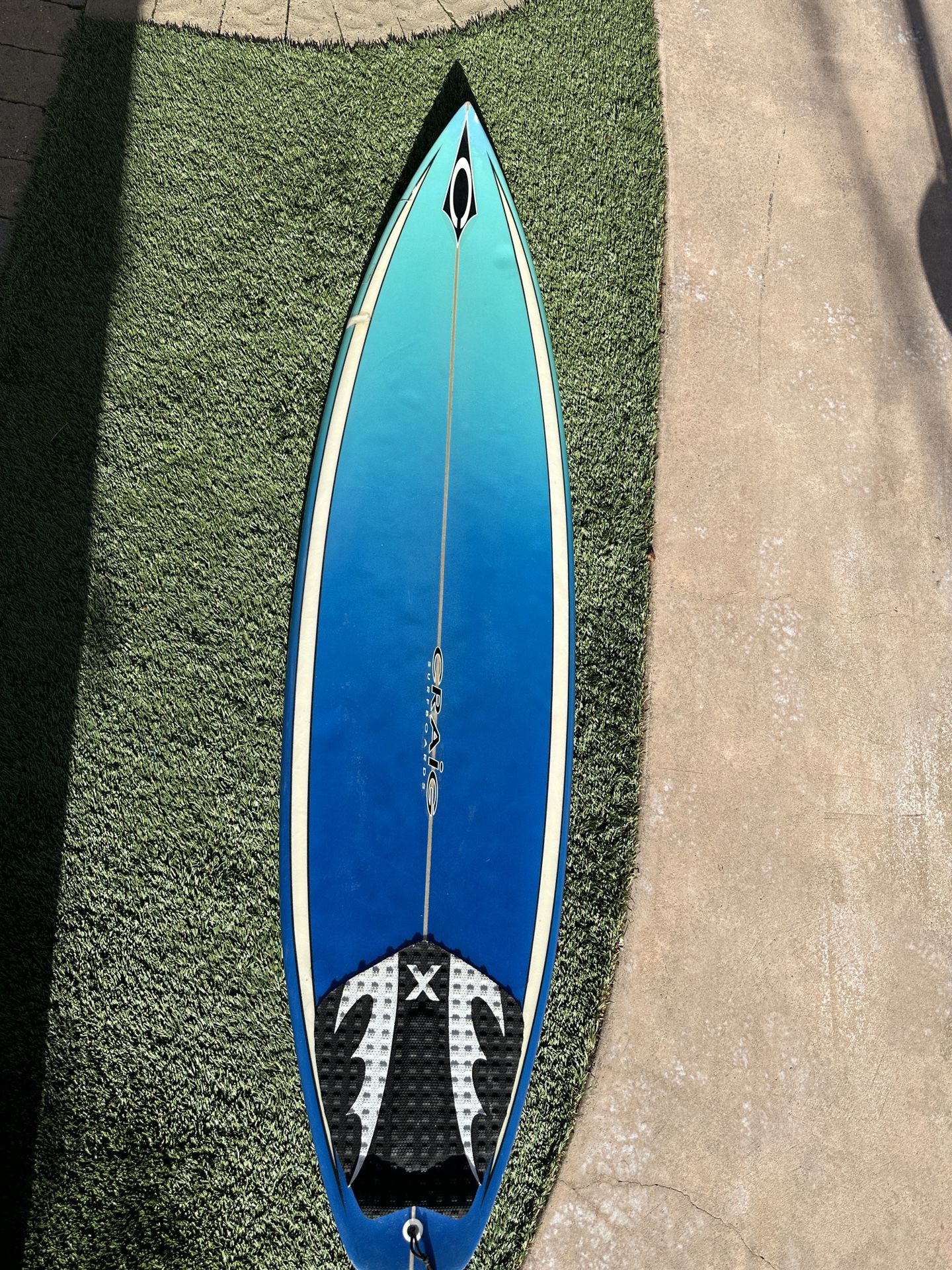 Craig Surfboard Blue 6’8 
