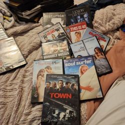 DVDS ALL CLEAN  AND IN GOOD CONDITION