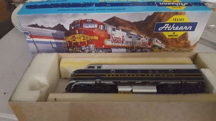 Trains Antheann in miniature
