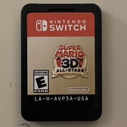 Super Mario 3D All-Stars - Nintendo Switch, Cartridge Only, Tested, Authentic