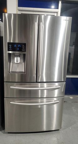 Samsung 4-Door Stainless Steel Refrigerator Fridge
