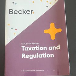 Becker CPA Exam Review REG V1.2 For Exam scheduled After June 30, 2025