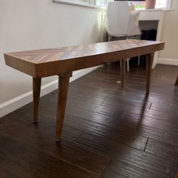 Chevron Dining Bench