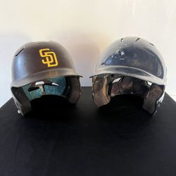 Two Baseball Batting Helmets - Youth - Size 6 1/2-7 1/2
