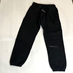 Essentials Fear Of God Black Sweatpants 