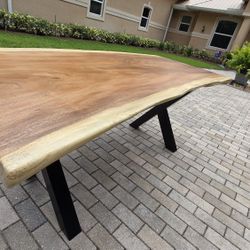 Handmade Beautiful Brand New Dining Table - Solid Hardwood Lasts Generations
