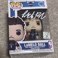 LaMelo Ball Funko Pop Printed Autograph
