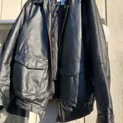 Geniune Leather Mens Coat 