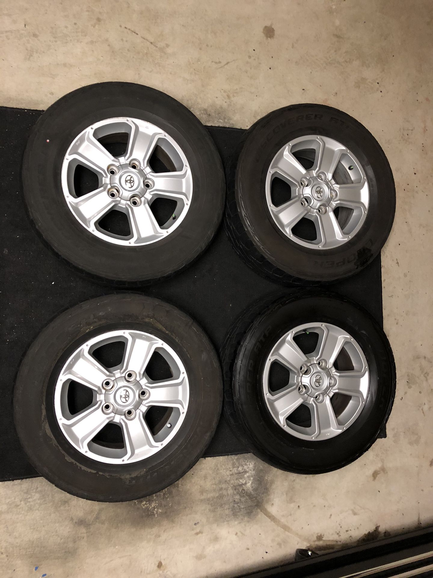 *GREAT CONDITION* TUNDRA WHEELS AND TIRES